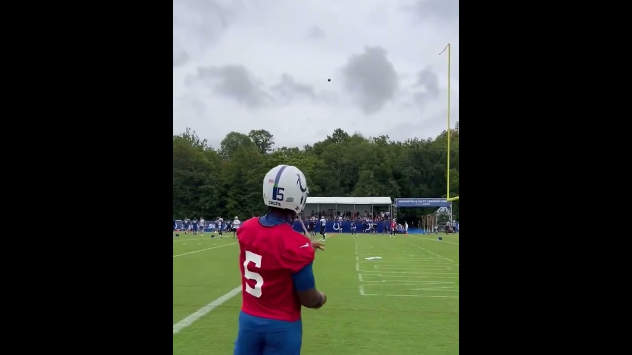 Anthony Richardson Dropping 💣💣 Indianapolis Colts Training Camp- 2024 #colts #fortheshoe #nfl