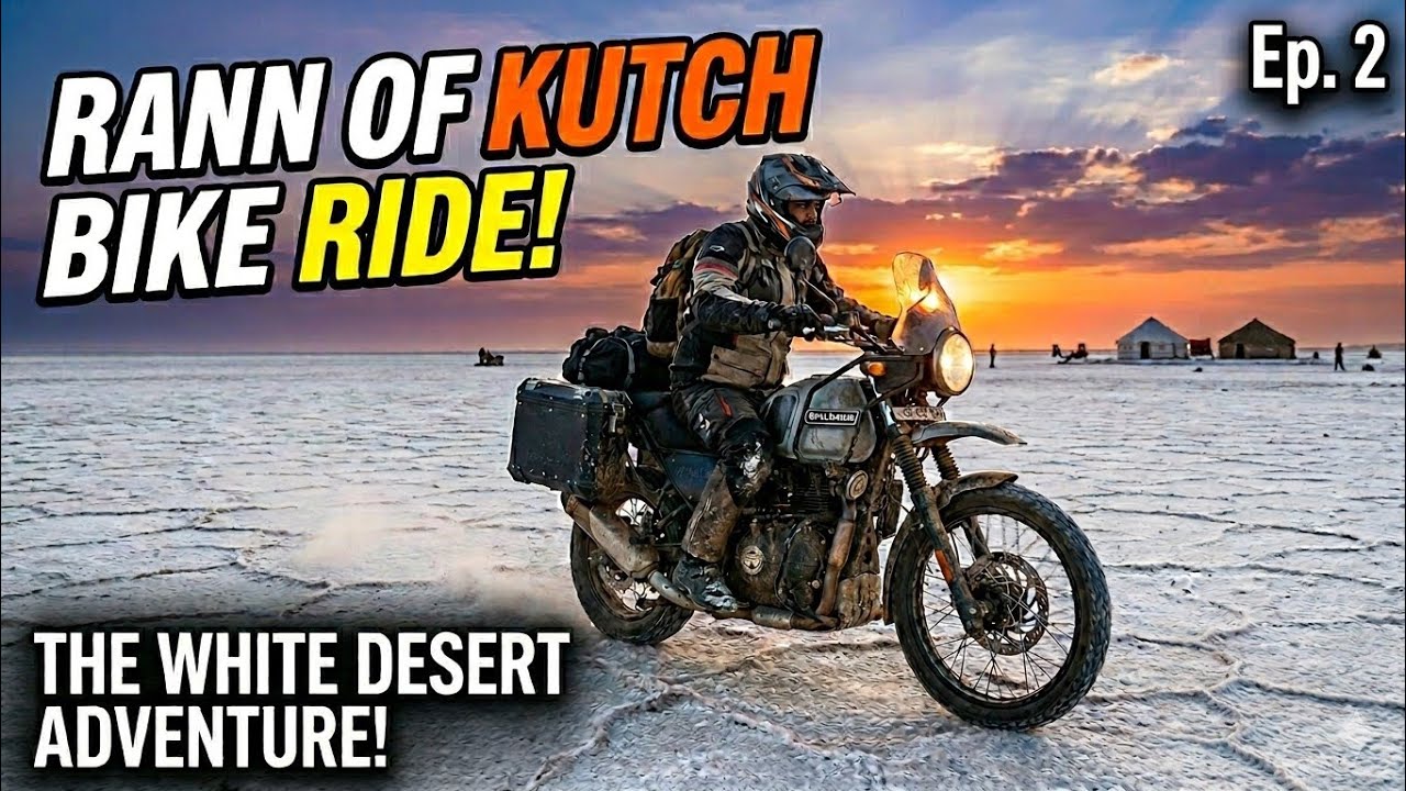 Mumbai-Gujarat Bike Ride | Rann of Kutch | Road to Heaven | Ep.2