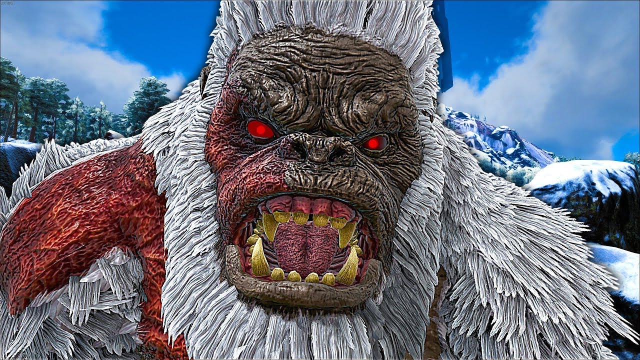 BYŁ 1% SZANS NA TO ŻE ZRESPI SIĘ BOSS YETI *Megapithecus*  - ARK: EXTINCTION PL #27
