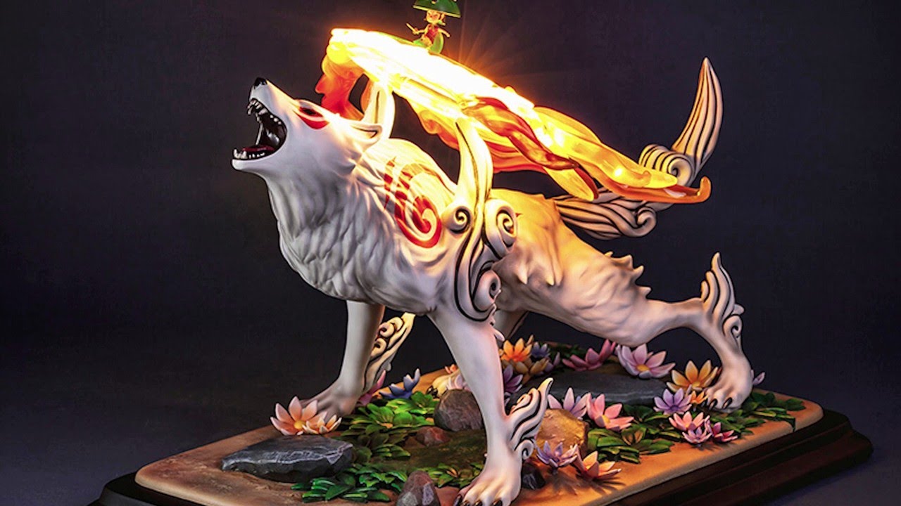 Unboxing a Giant Okami Statue