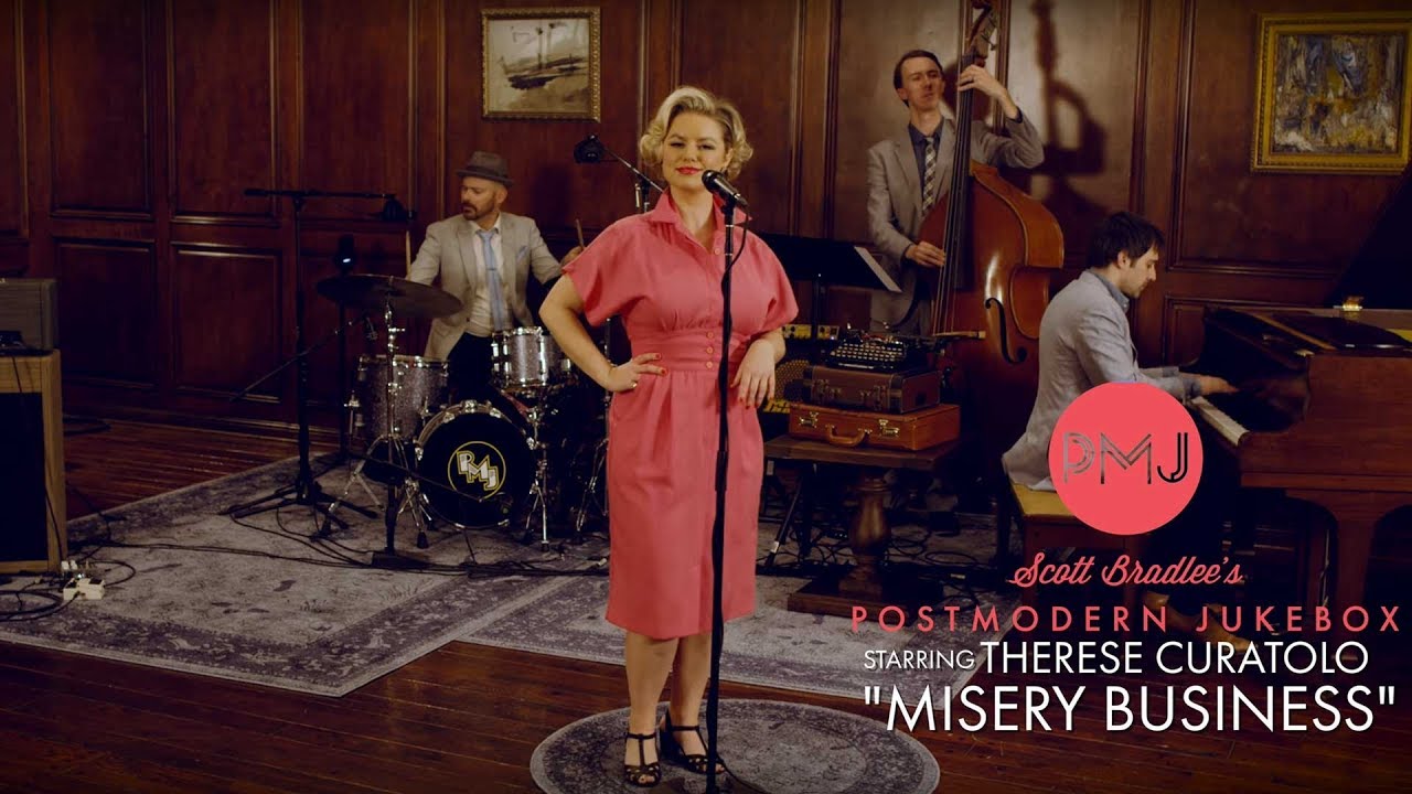 Misery Business - Paramore (1940's Jazz Cover) ft. Therese Curatolo