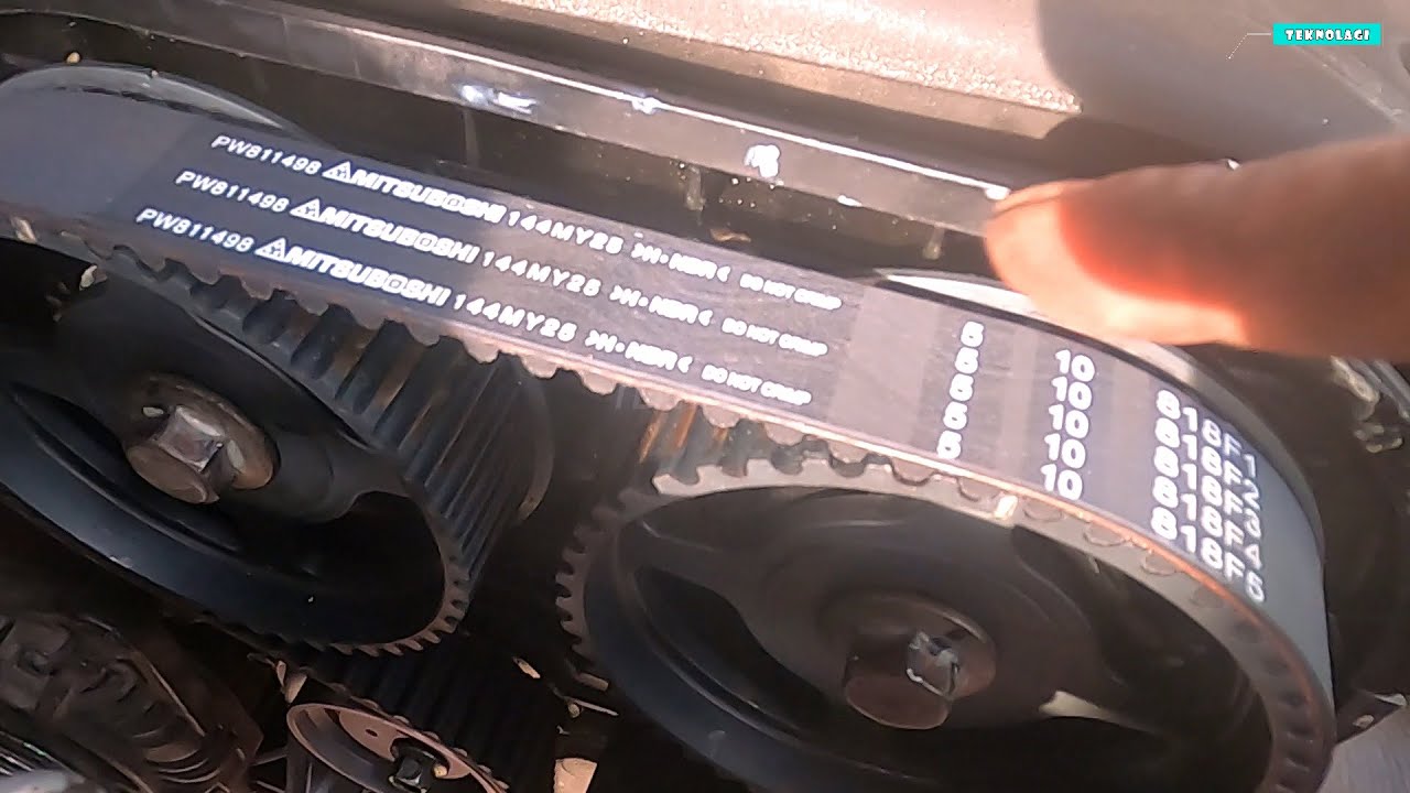 DIY Tukar timing belt kit+fan belt bando+water pump gmb | proton persona campro | TEknoLaGI