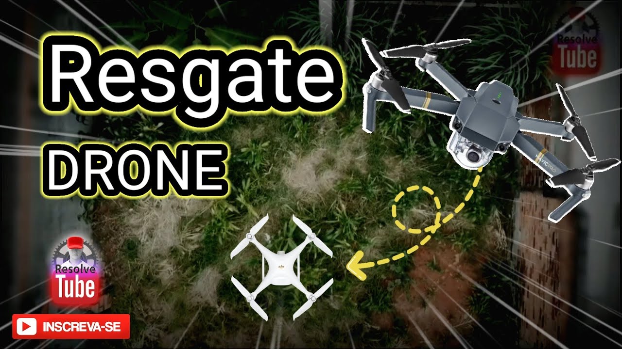 Resgate do drone - drone rescue