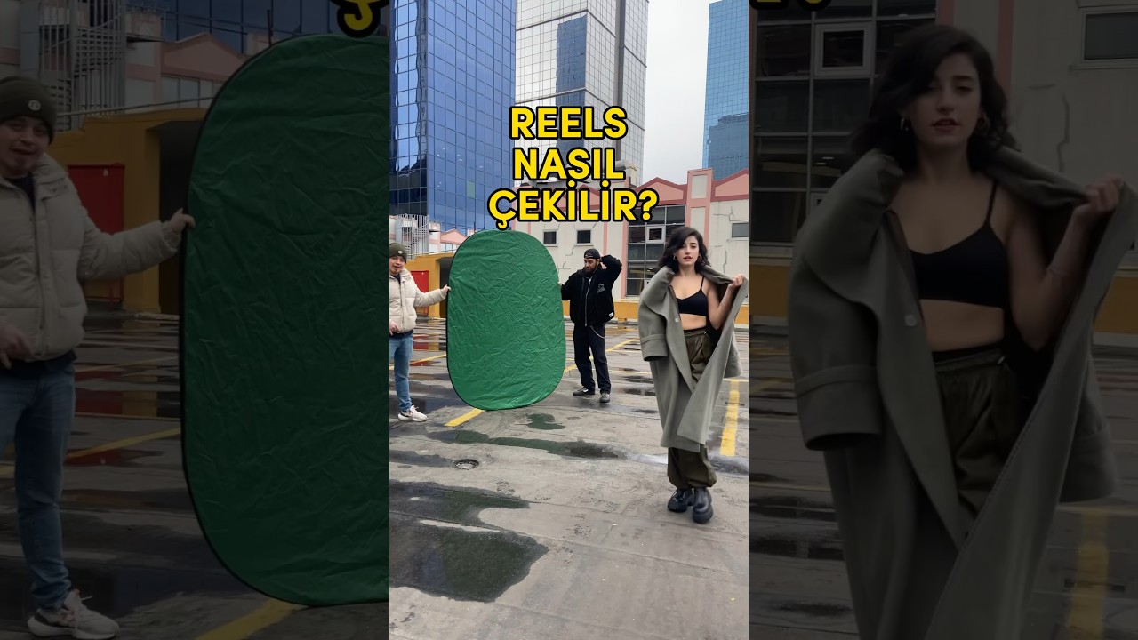 Reelsları Nasıl &Ccedil;ekiyoruz? #shorts