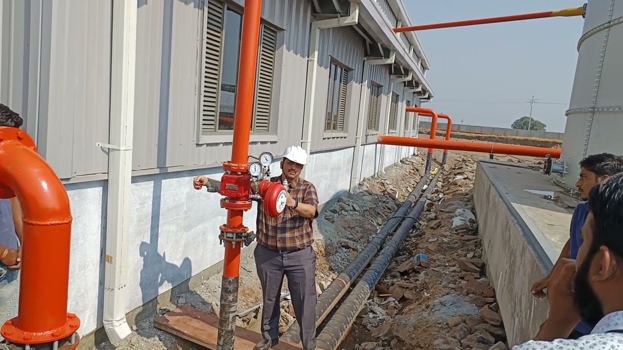 Fire Alarm Valve Operation