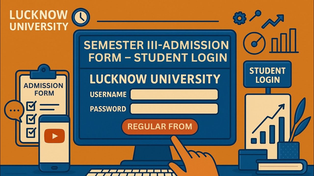 How to fill sem 3 admission form pg program in lucode 