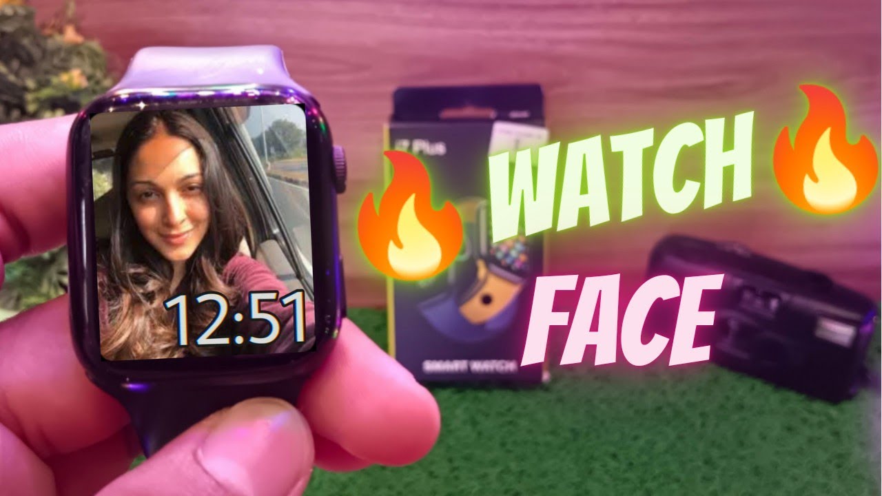 How to add custom watch face in i7 pro max smart watch 💯//custom watch face in w26 smartwatch 🔥