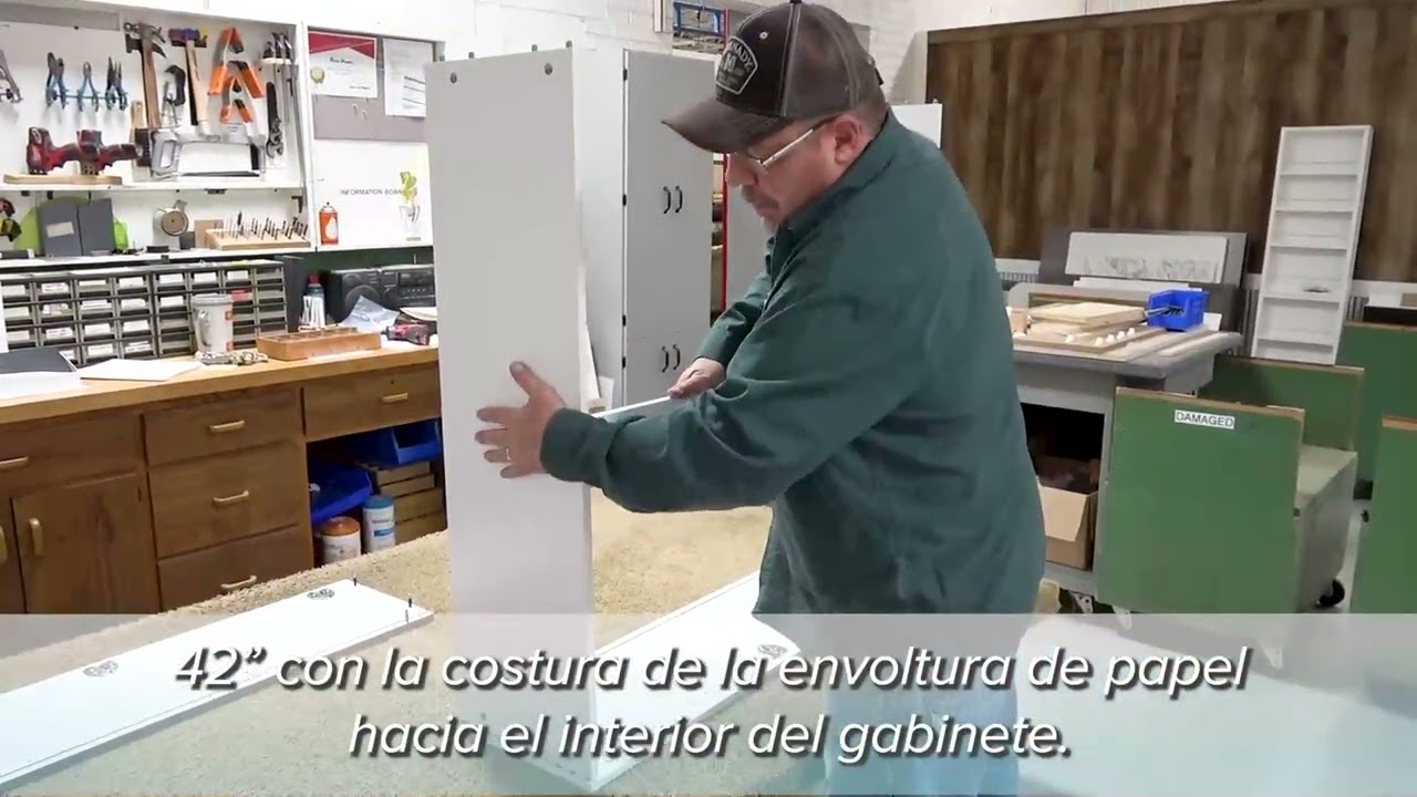 Core34 Wall Cabinet Assembly Video Spanish