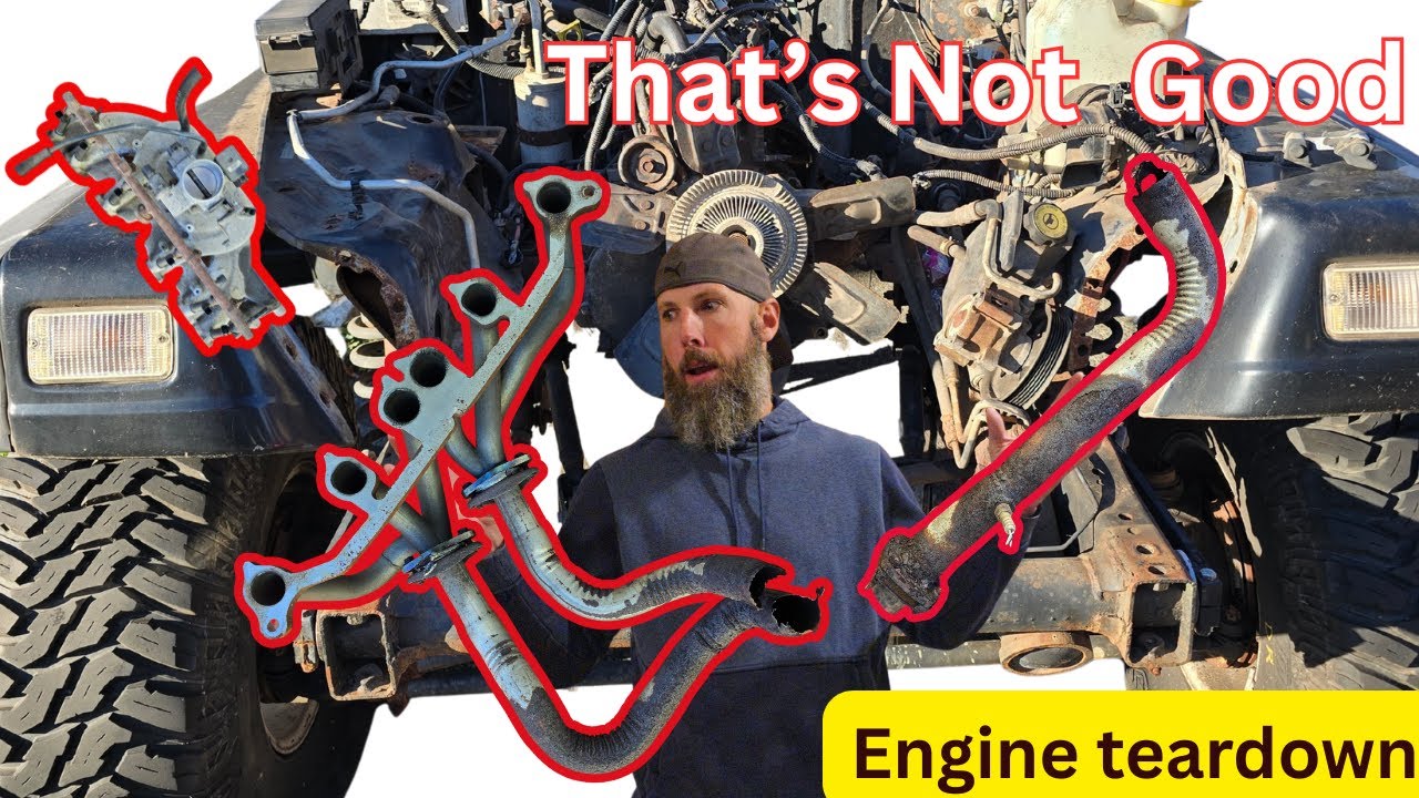 Jeep TJ Engine Teardown (Disassembly Part 3 in the restoration project)