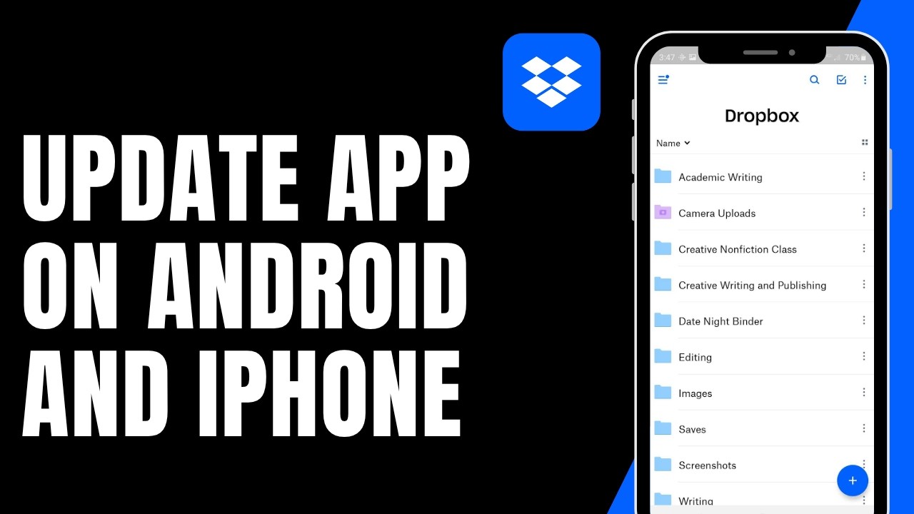 How to Update Dropbox App on Android and iPhone