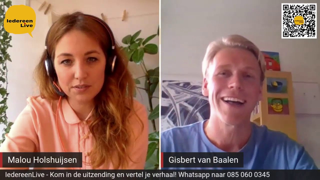 IedereenLive 26-05-20 | Malou Holshuijsen in gesprek met Gisbert van Baalen.