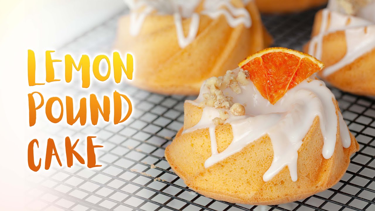 LEMON BUTTER SPONGE CAKE - BÁNH BÔNG LAN BƠ CHANH