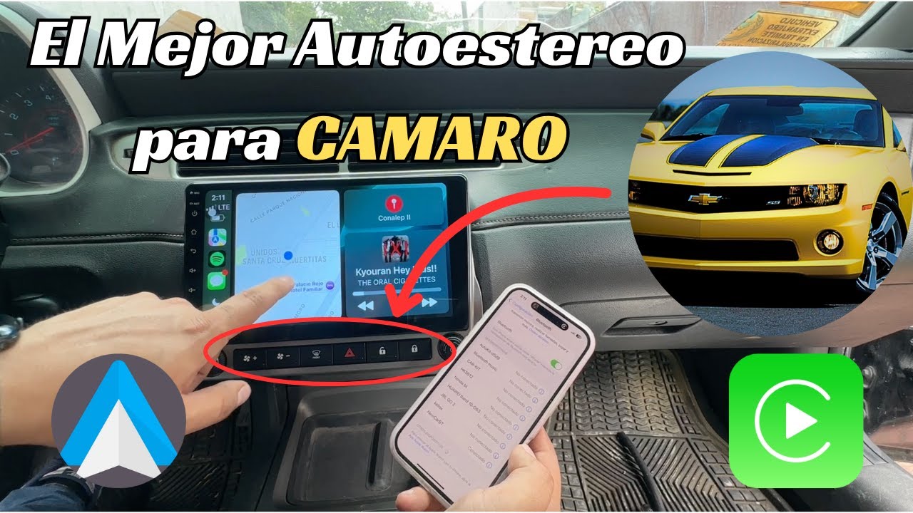 ENCONTRE EL MEJOR AUTOESTEREO PARA CAMARO 2008-2015 | LO QUE NADIE TE EXPLICA