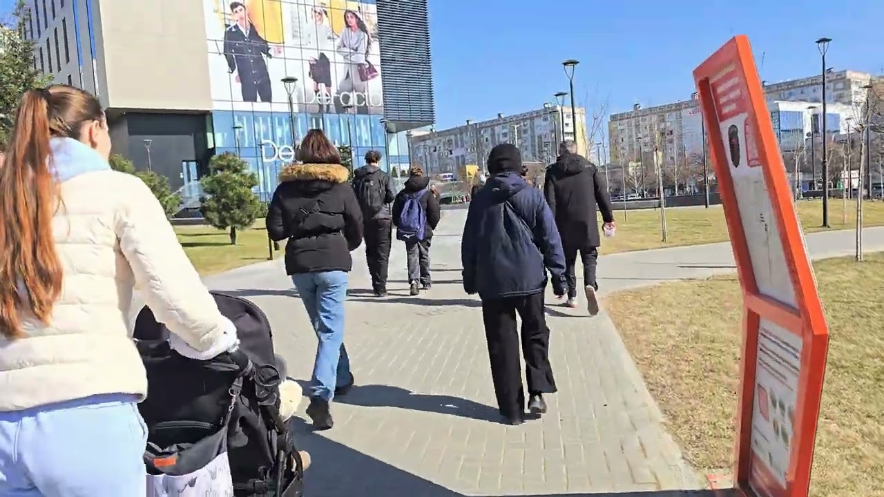Кишинёв, утром на Чеканах.7.03.2026