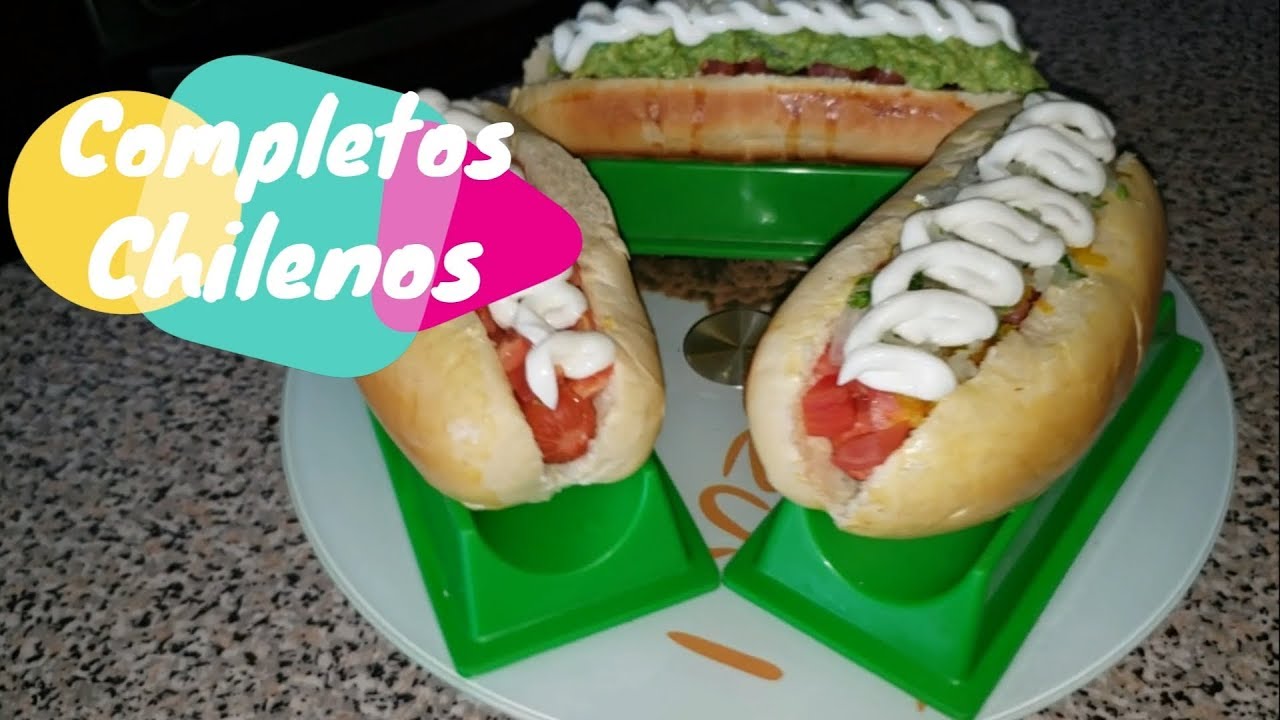 Completos Chilenos, Receta Pan Level 1-2