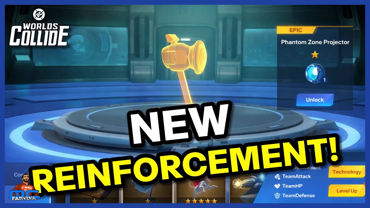 DC Worlds Collide - New Reinforcement Phantom Zone Projector