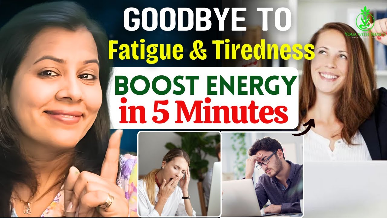 Remove Fatigue & Tiredness Instantly |  Boost your Energy in Just 5 Minutes