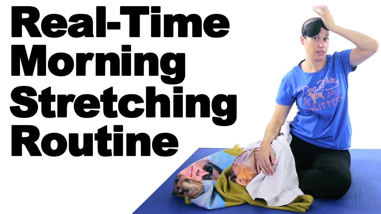Real Time Morning Stretch Routine - Ask Doctor Jo