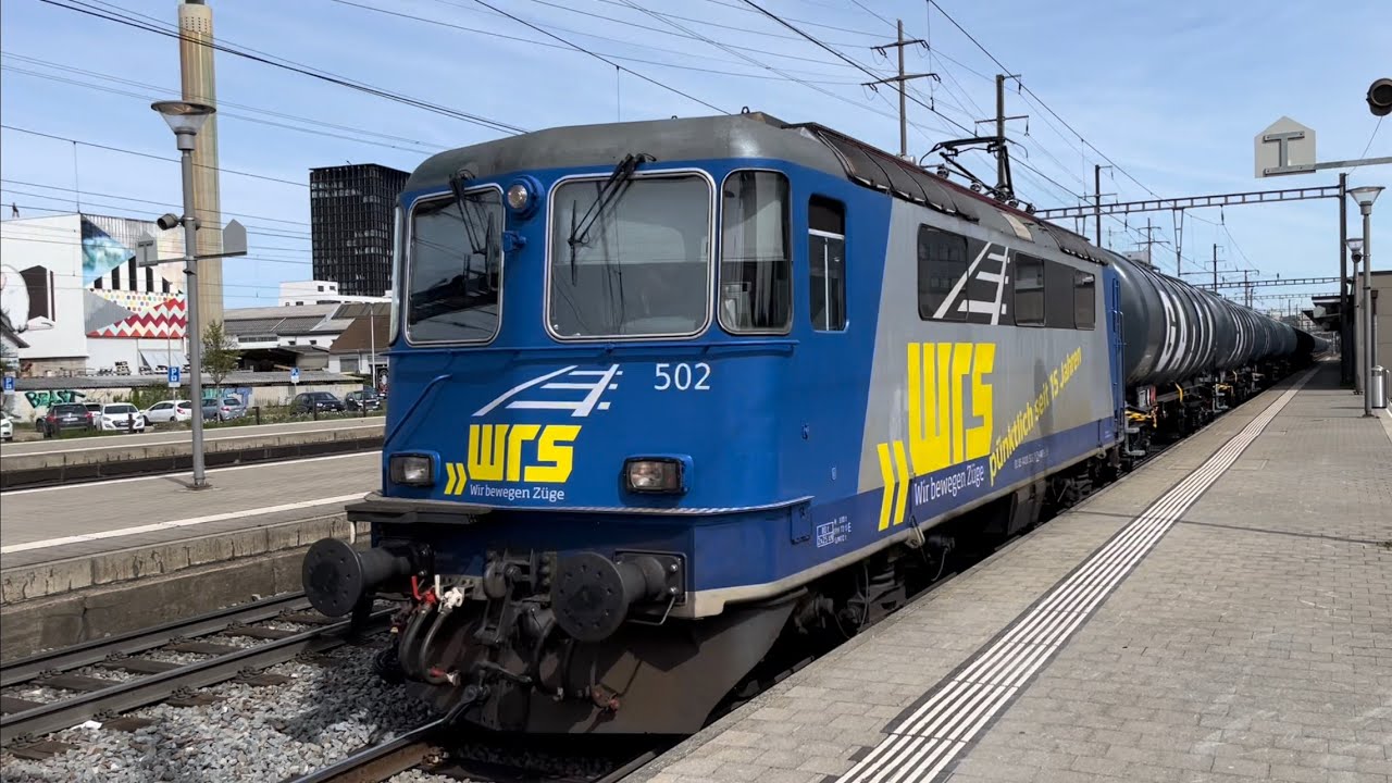 Zugverkehr/Trains at Pratteln 11.04.22