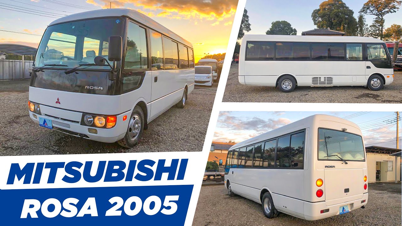 2005 Mitsubishi Rosa Review | Mitsubishi Rosa for Sale in Japan | Japanese Bus