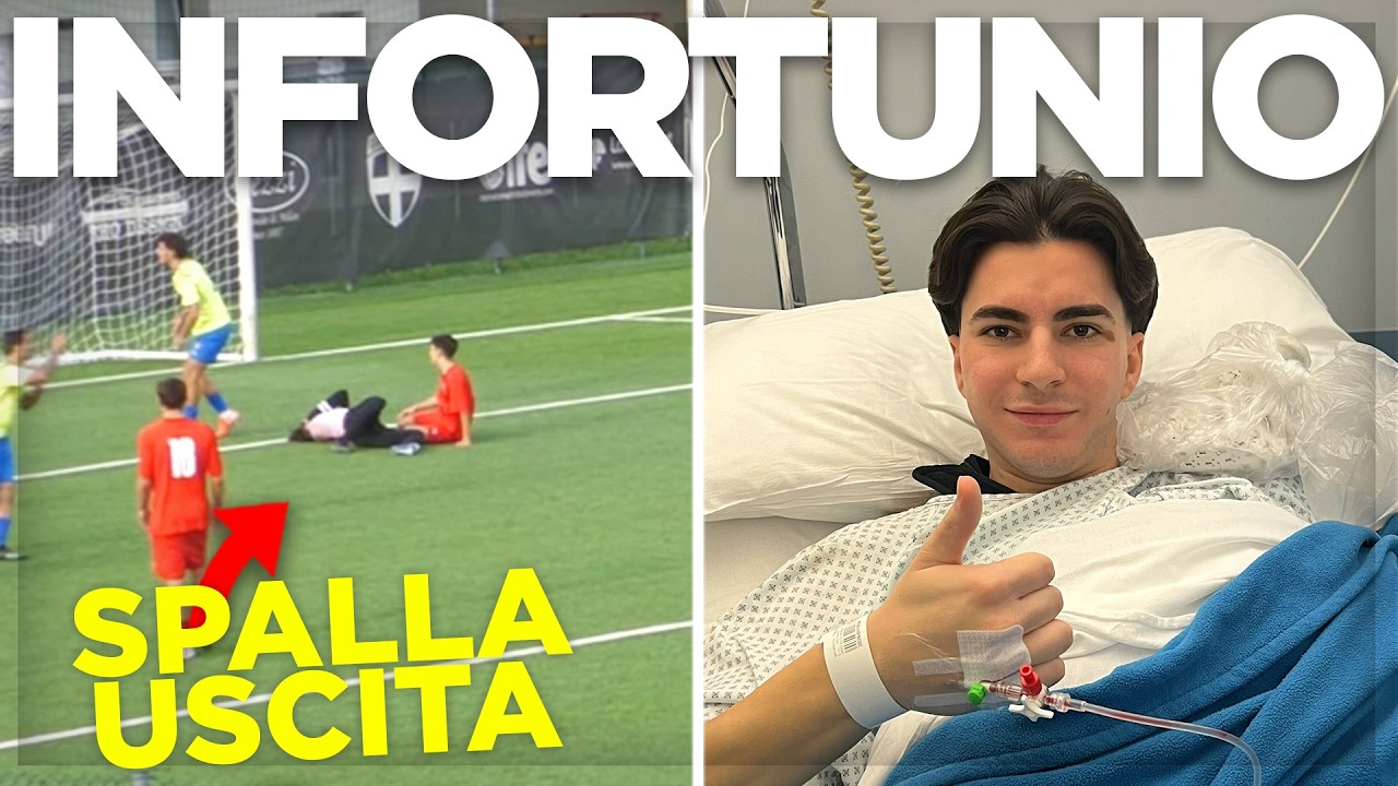 INTERVENTO CHIRURGICO ALLA SPALLA... Ho rischiato di non giocare più a calcio...