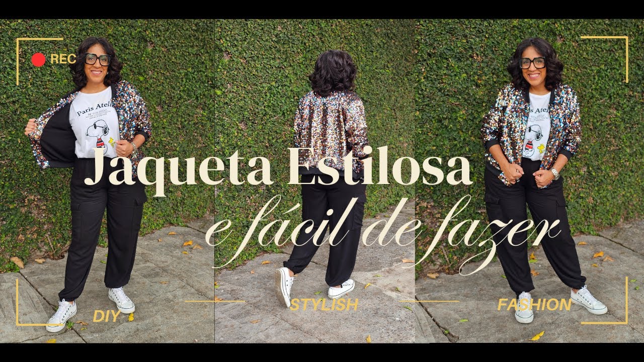 Jaqueta de modelagem super fácil