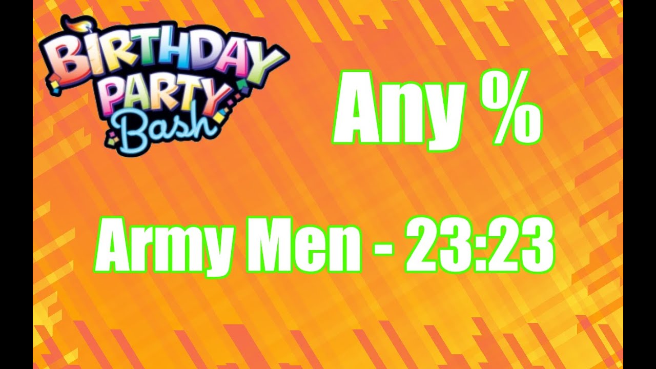 Birthday Party Bash - Army Men Party (23:23)