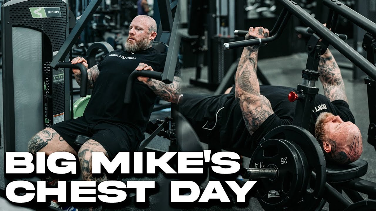 RAW CHEST WORKOUT | MIKE VAN WYCK