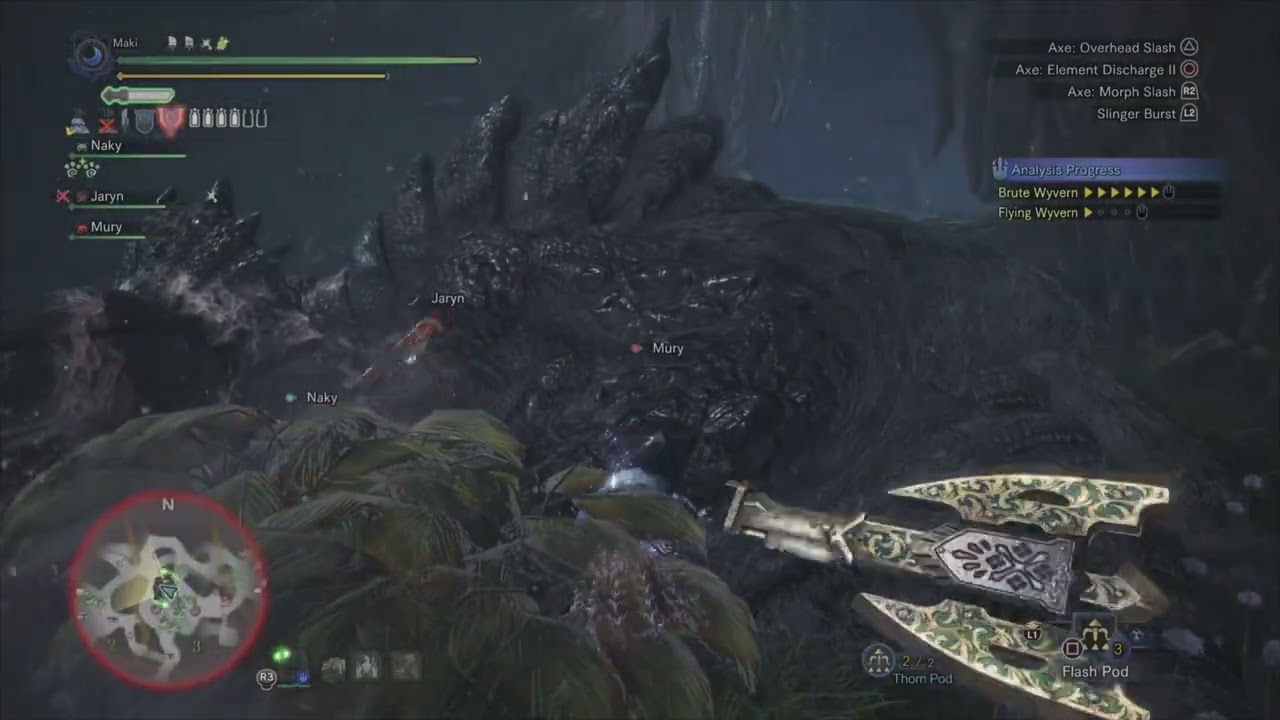 MHW Iceborne Kjarr Charge blade