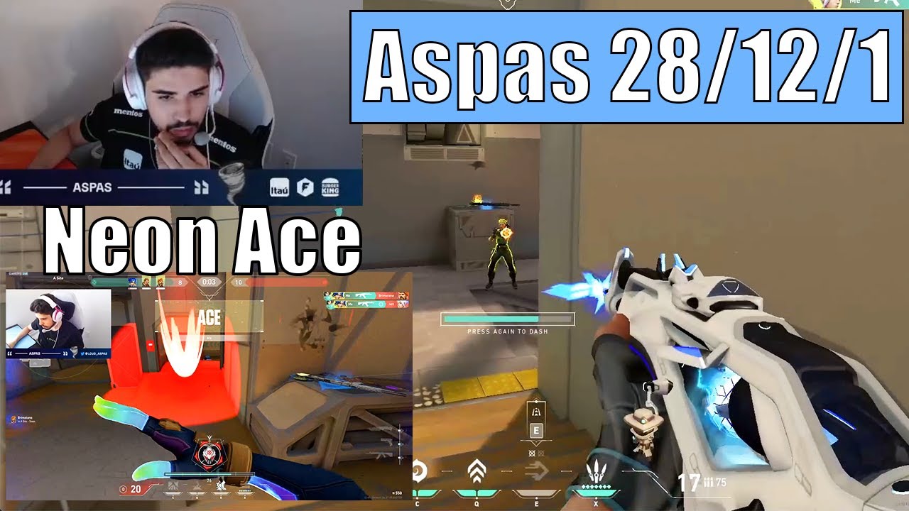 LOUD Aspas Carried EG ScrewFace In Radiant Ranked + Bonus Neon Ace | In Split | On Jett | VALORANT