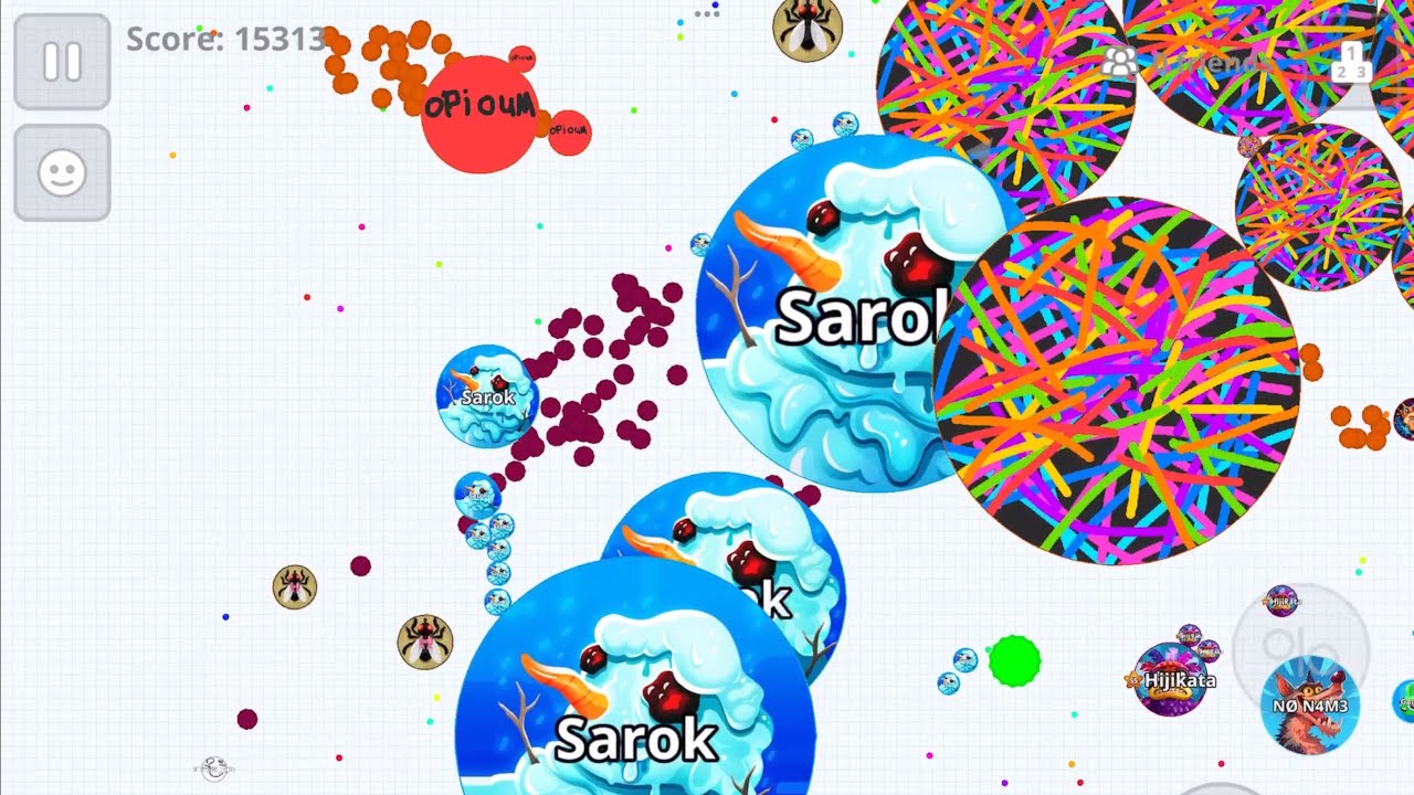 PLAYING SOLO AFTER A LONG TIME (AGARIO MOBILE)