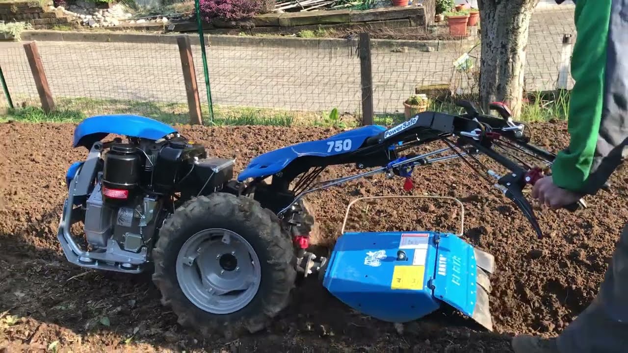 Motocoltivatore BCS 750 Powersafe rotoaratro Berta