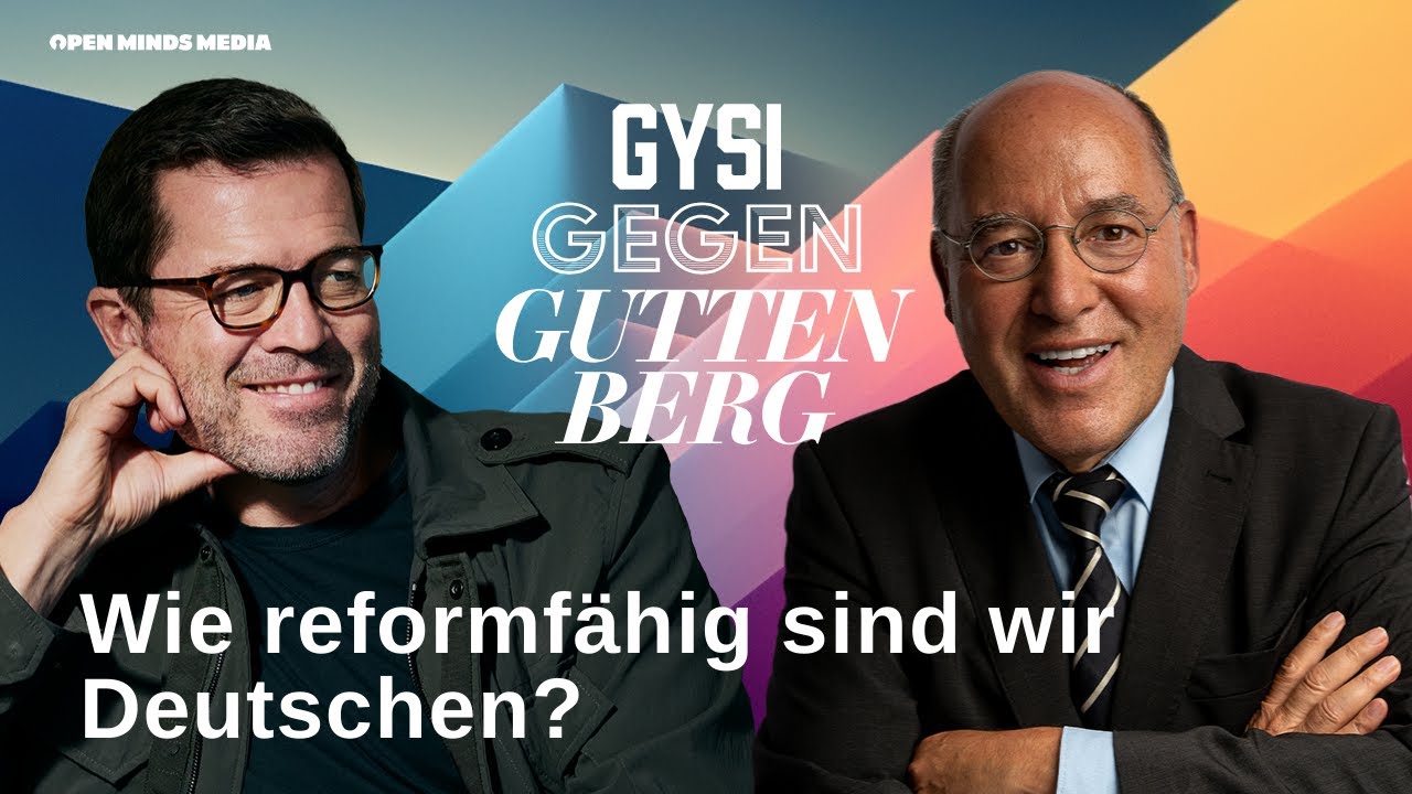 #141 GGG: Wie reformfähig sind die Deutschen? | Gysi gegen Guttenberg