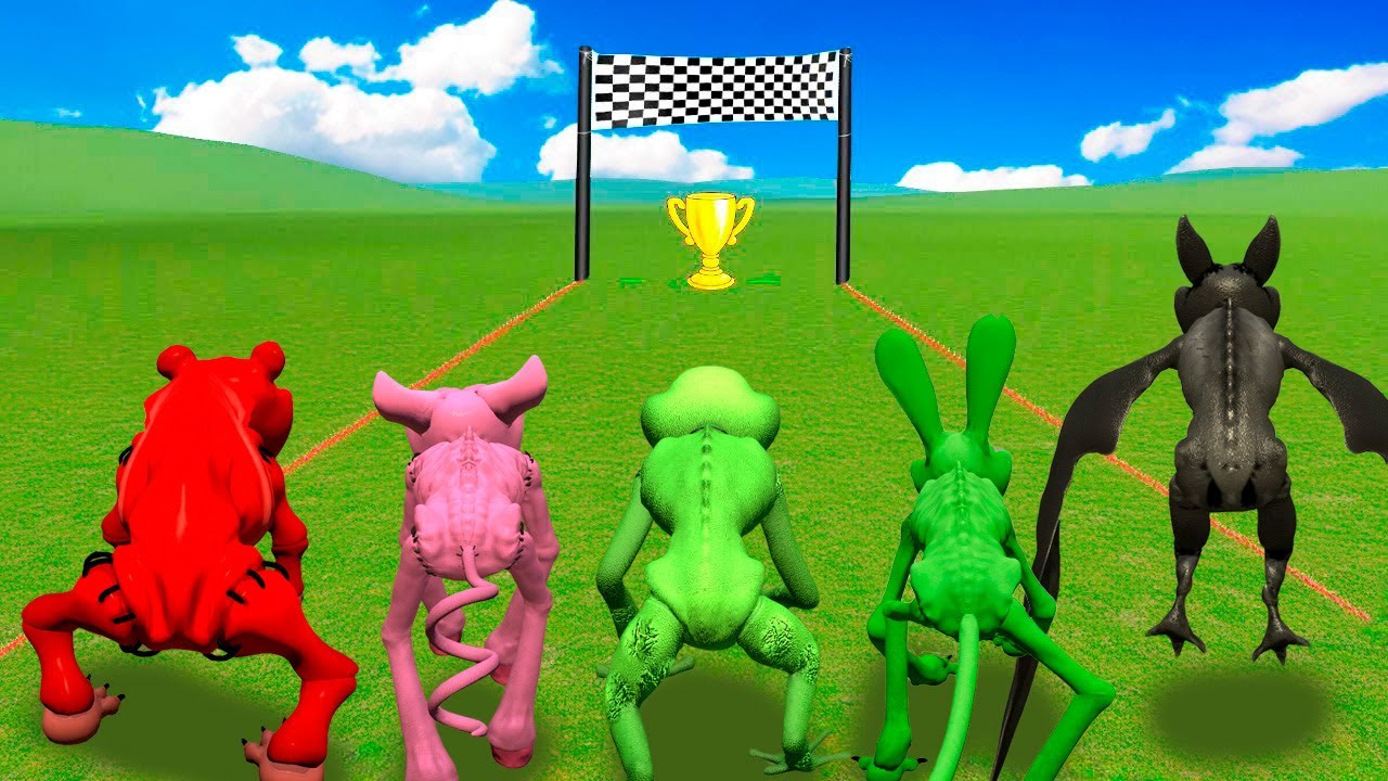 ¿QUIEN ES EL MAS RAPIDO DE LOS SMILING CRITTERS DE POPPY PLAYTIME?