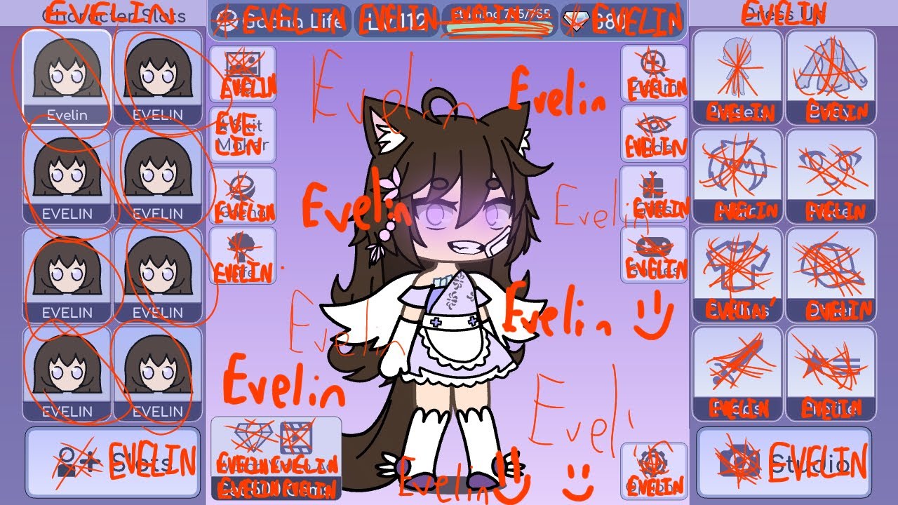 Mi oc es un glitch!!! // Gacha life terror? xD