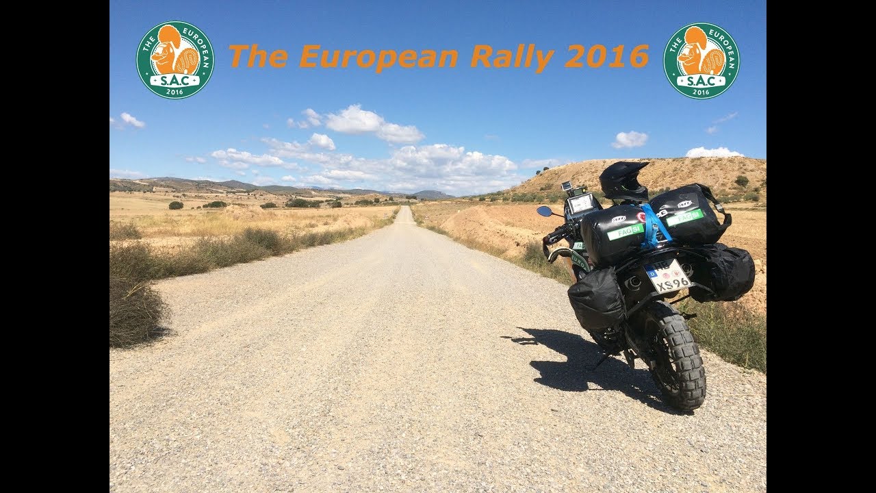 The European Rally 2016 ( European 5000 ) with Aprilia Pegaso 650 and Honda XRV 750 Africa Twin