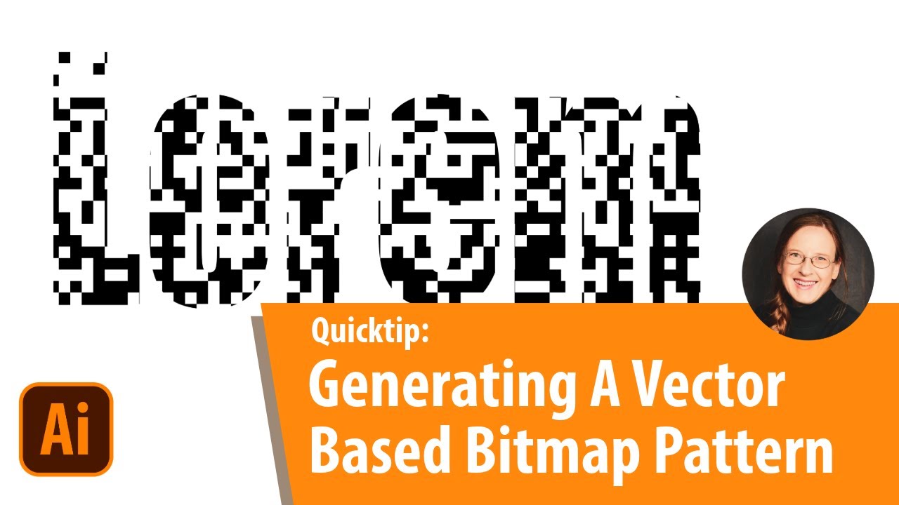Quicktip: How To Generate A Vector Based Bitmap Pattern In Illustrator