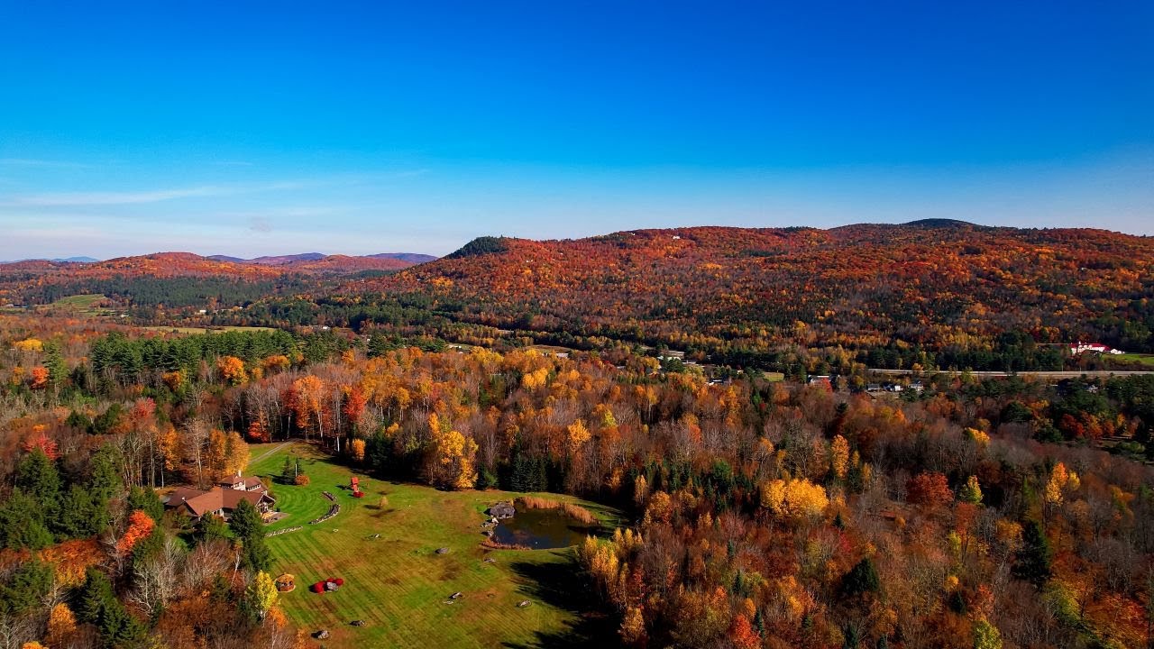 The Town of Franconia - Franconia NH - DJI Air 2s - 4K