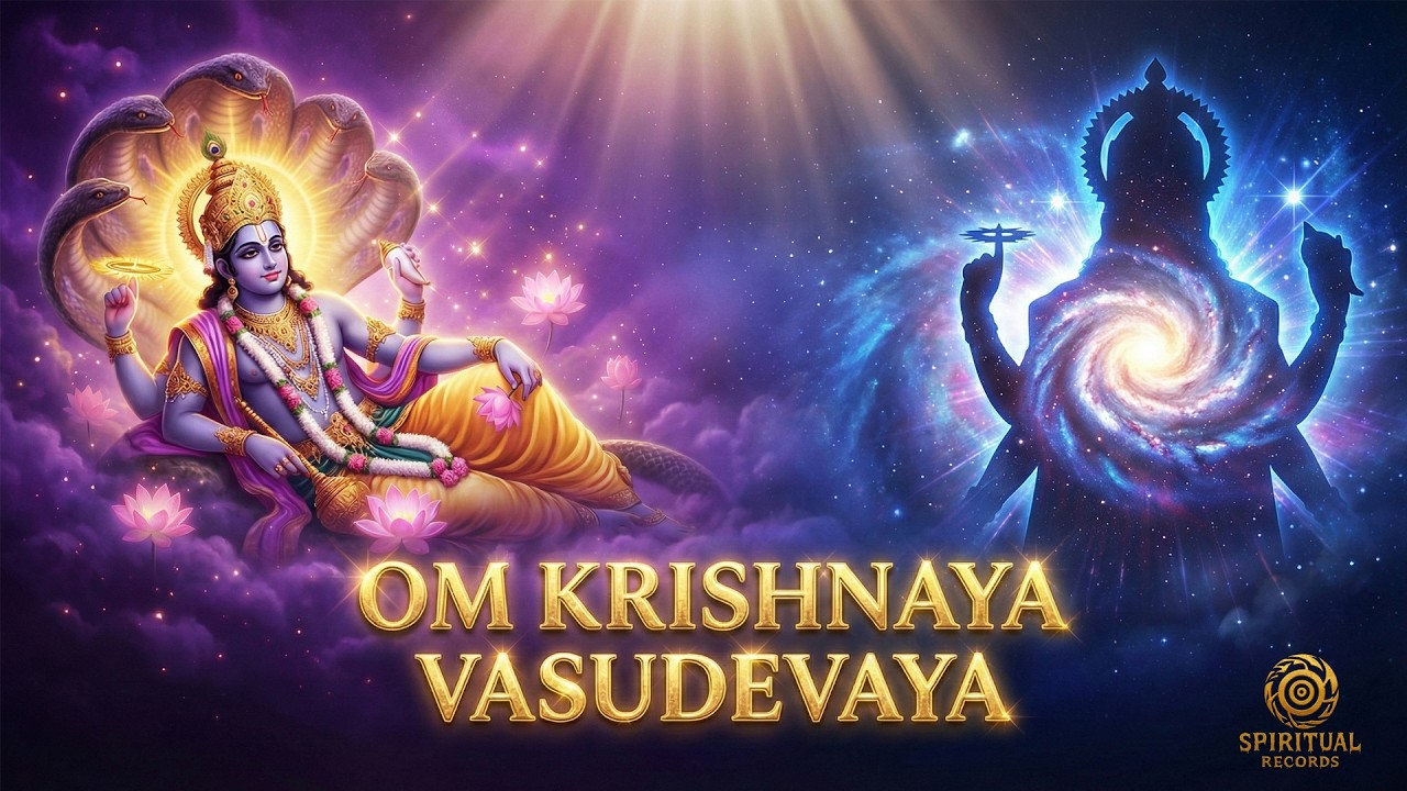 Krishna Protection Mantra 108 Times | ॐ कृष्णाय वासुदेवाय | Remove All Negativity #krishnabhakti