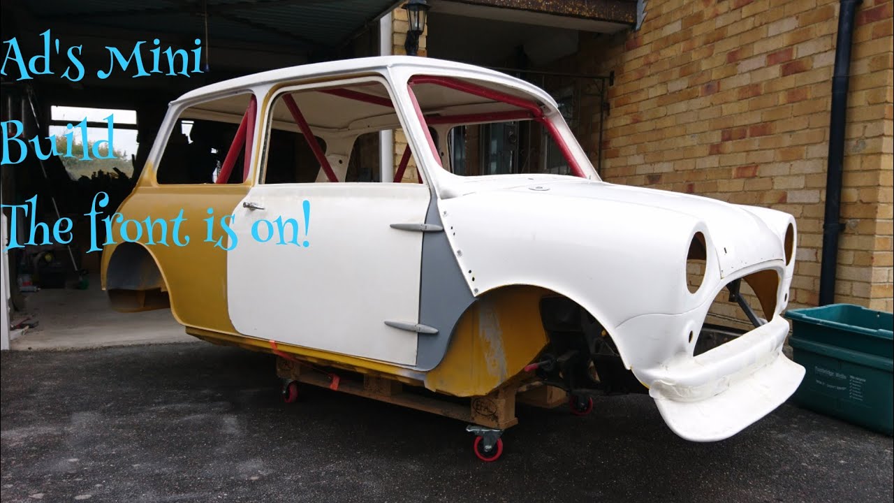 Classic Mini Removable Front Is On! Ads Mini Build