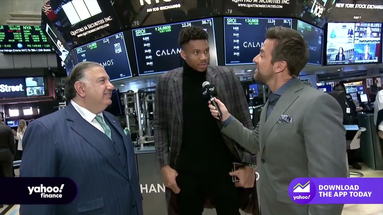 Milwaukee Bucks’ Giannis Antetokounmpo talks ETF offering, investing, financial literacy, the NBA
