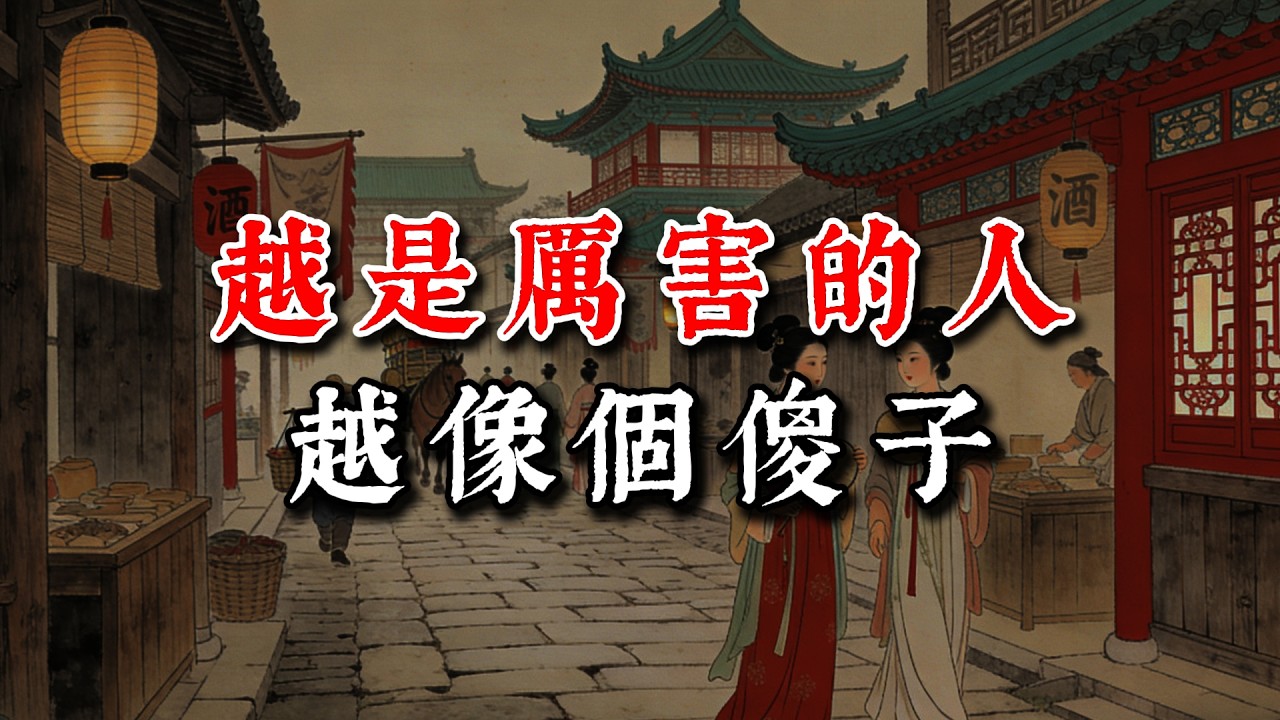 真正厲害的人，都是“裝傻”的天才：這5種藏拙術，讓你在無聲無息中掌控全局。#情商 #為人處世 #人際關係 #社交技巧 #強者思維 #自我成長 #識人術 #認知 #自我提升
