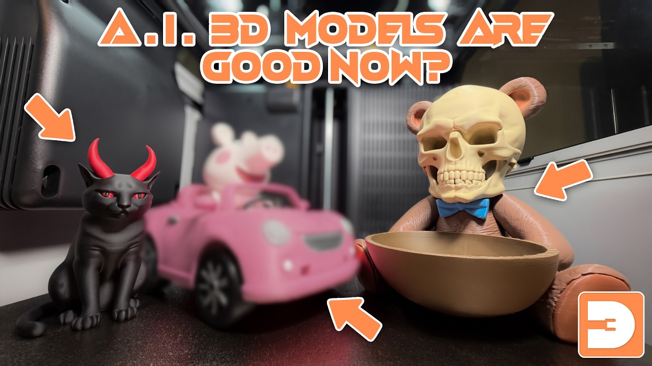 Теперь 3D-отпечатки, созданные с помощью искусственного интеллекта, хороши?