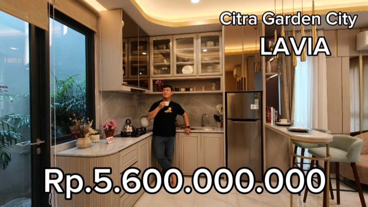 LAVIA LIVING CITRA GARDEN CITY 6x12 Sisa 1 Unit, Full Furnish, Siap Huni