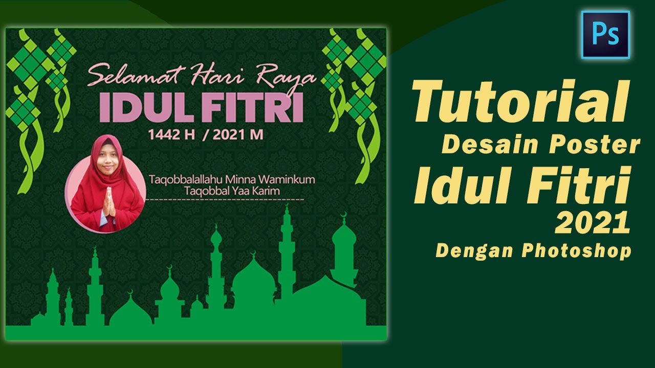 Cara Membuat Desain Ucapan Hari Raya di Adobe Photoshop