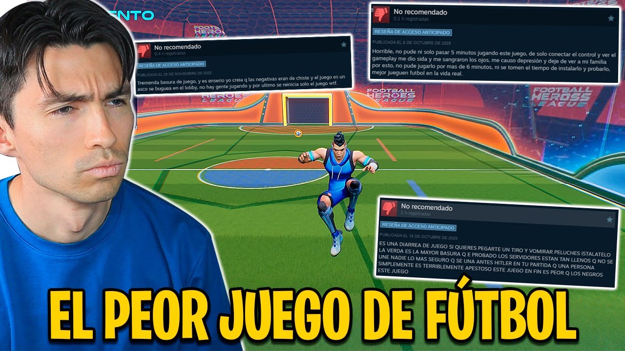 EL PEOR JUEGO DE FÚTBOL QUE EXISTE en 7 MINUTOS 