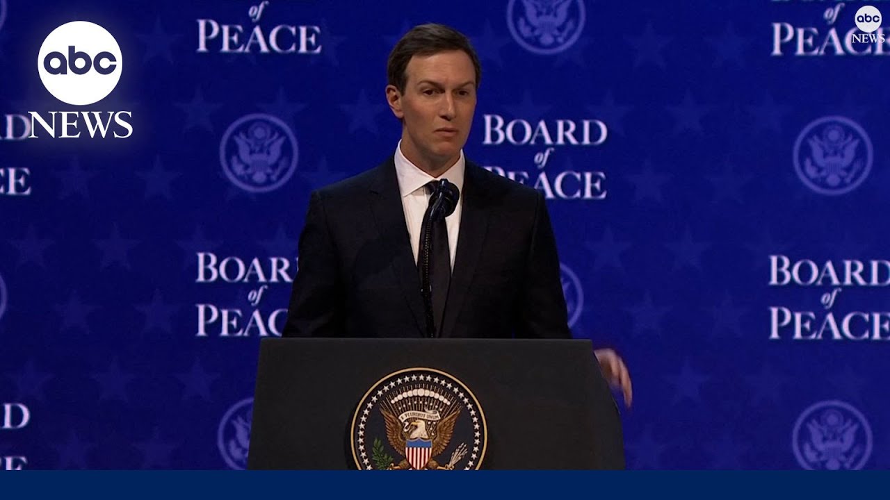 Jared Kushner unveils 'master plan' for rebuilding war-torn Gaza
