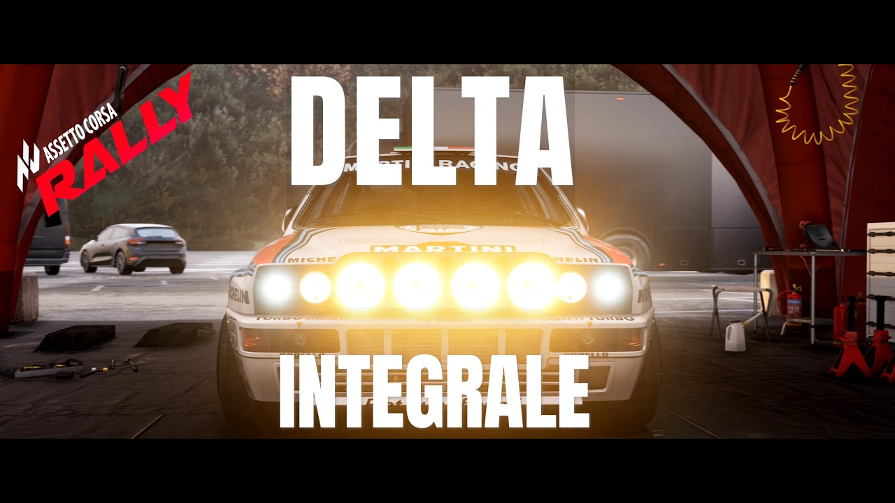 Lancia Delta Integrale Tribute - Assetto Corsa Rally - Huge crash - flat-out! -