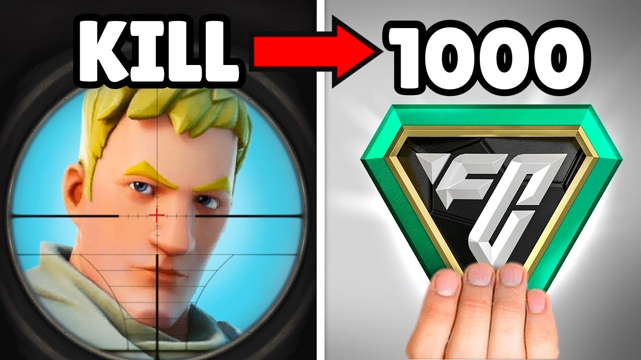 Every Fortnite Kill = 1000 FC points