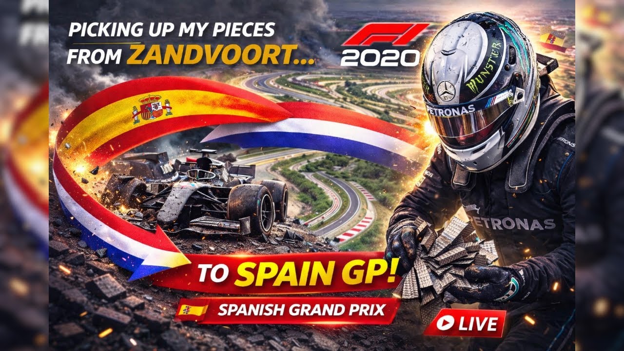 DISASTER at ZANDVOORT… REDEMPTION at SPAIN GP! Eps 3.  LIVE 🔴